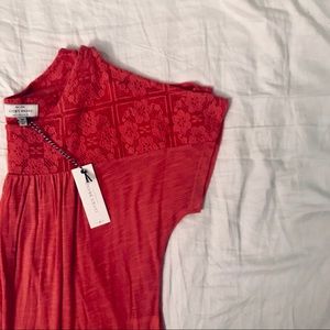 LUCKY BRAND Cold Shoulder Blouse
